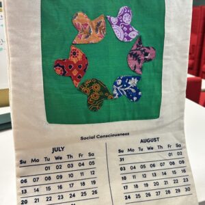Handcrafted Cloth Calendar