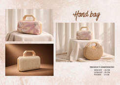 Pearl Blossom Clutch Bag