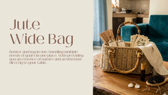 Jute Wide Bag