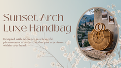 Sunset Arch Luxe Handbag