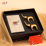 Brass Elephant Handmade-Paper Gift Box